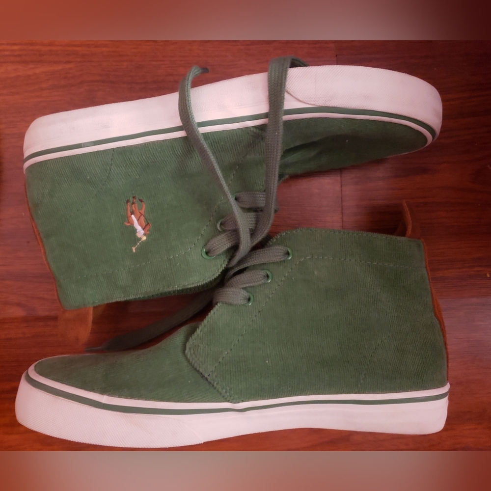 Ralph Lauren Green Chukka Boots